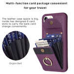 Custodia portafoglio per iPhone 15 Pro Max con porta carte