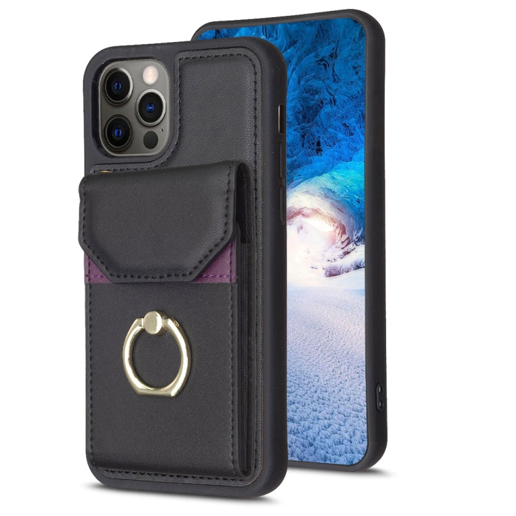 Custodia portafoglio per iPhone 13 Pro Max in PU e TPU