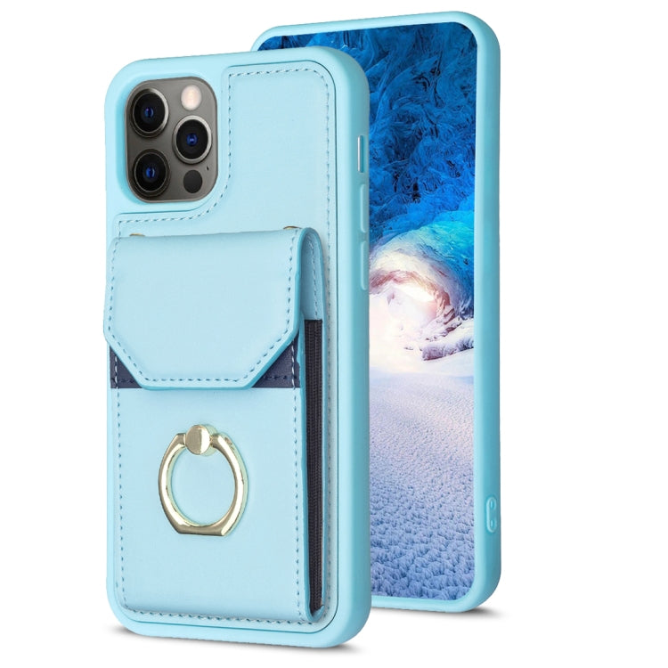 Custodia portafoglio per iPhone 13 Pro Max in PU e TPU
