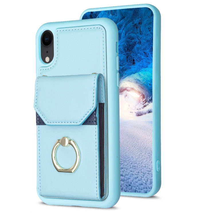 BF29 Custodia per telefono con porta carte per organo, For iPhone X / XS, For iPhone XR, For iPhone XS Max, For iPhone 8 Plus / 7 Plus