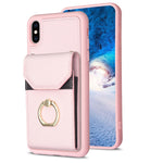 BF29 Custodia per telefono con porta carte per organo, For iPhone X / XS, For iPhone XR, For iPhone XS Max, For iPhone 8 Plus / 7 Plus