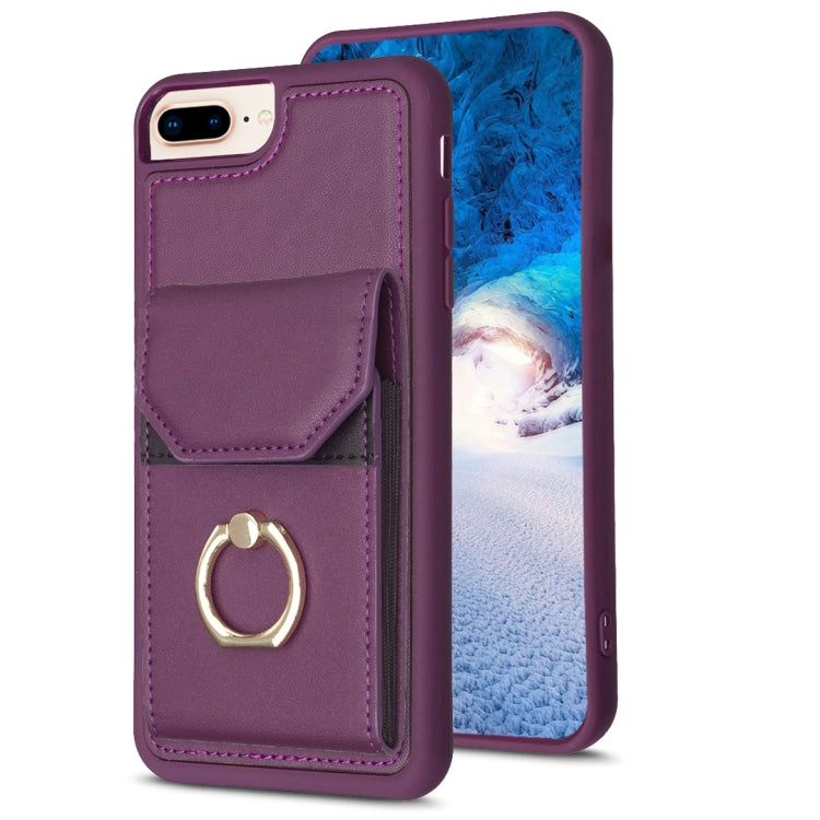BF29 Custodia per telefono con porta carte per organo, For iPhone X / XS, For iPhone XR, For iPhone XS Max, For iPhone 8 Plus / 7 Plus
