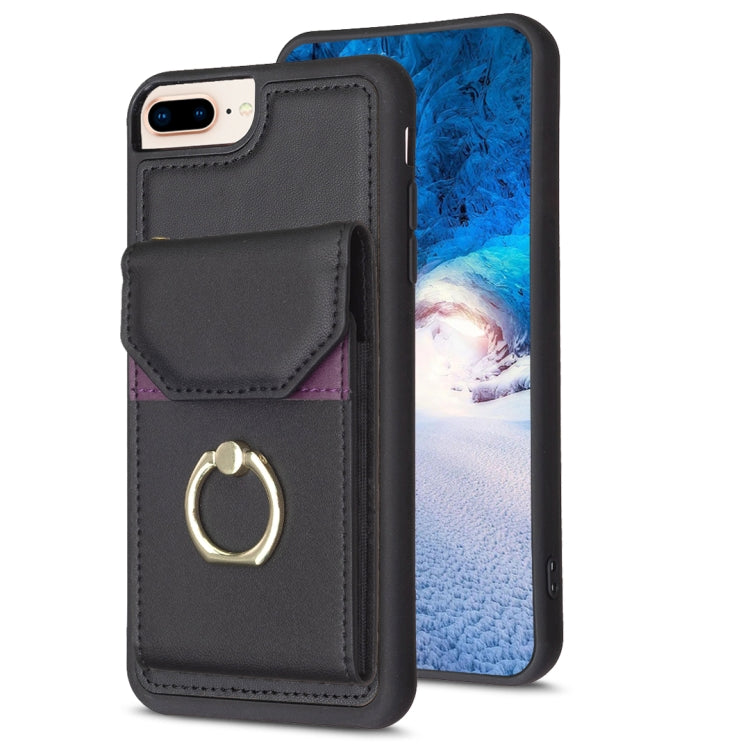 BF29 Custodia per telefono con porta carte per organo, For iPhone X / XS, For iPhone XR, For iPhone XS Max, For iPhone 8 Plus / 7 Plus
