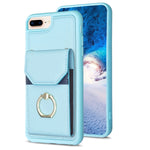 BF29 Custodia per telefono con porta carte per organo, For iPhone X / XS, For iPhone XR, For iPhone XS Max, For iPhone 8 Plus / 7 Plus
