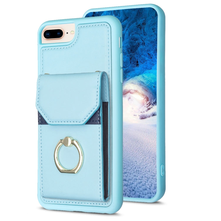BF29 Custodia per telefono con porta carte per organo, For iPhone X / XS, For iPhone XR, For iPhone XS Max, For iPhone 8 Plus / 7 Plus