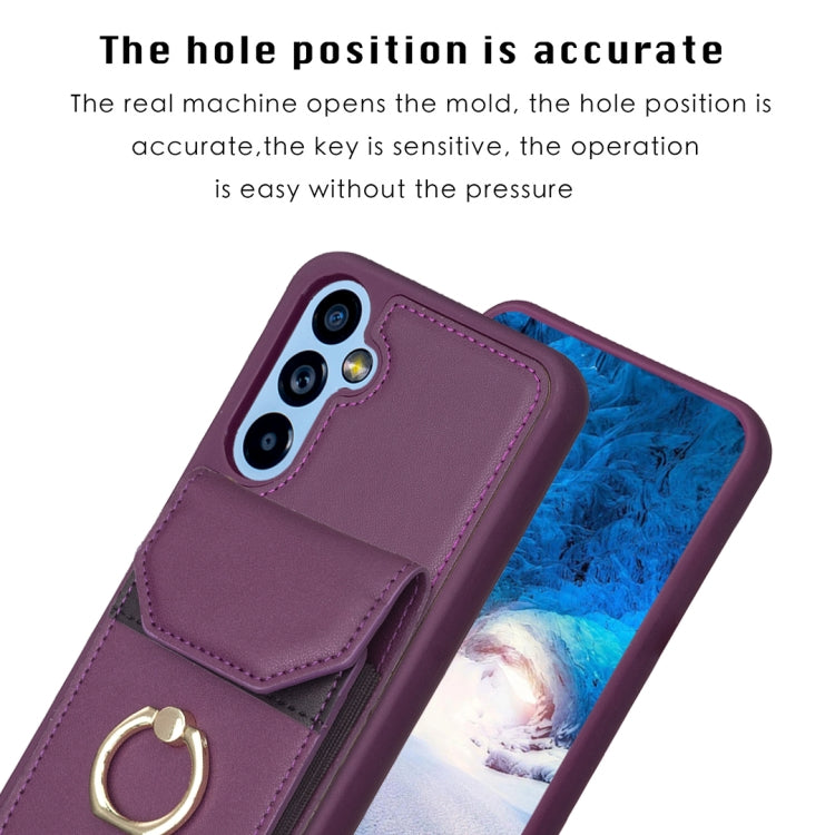 Custodia portafoglio per Samsung Galaxy A14 4G/5G in PU e TPU
