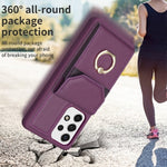 Custodia portafoglio Samsung Galaxy S22 Ultra 5G in PU e TPU