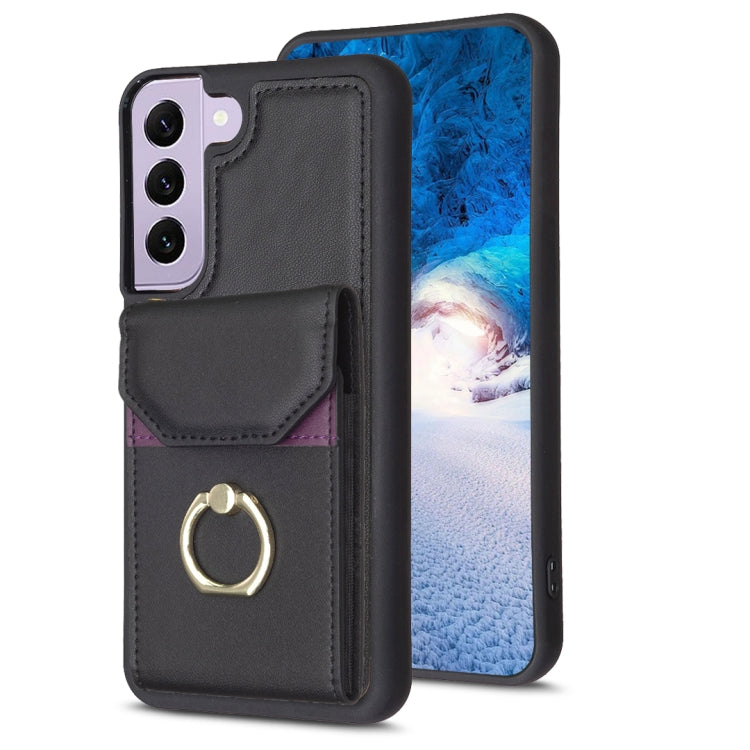 Custodia portafoglio Samsung Galaxy S22 Ultra 5G in PU e TPU