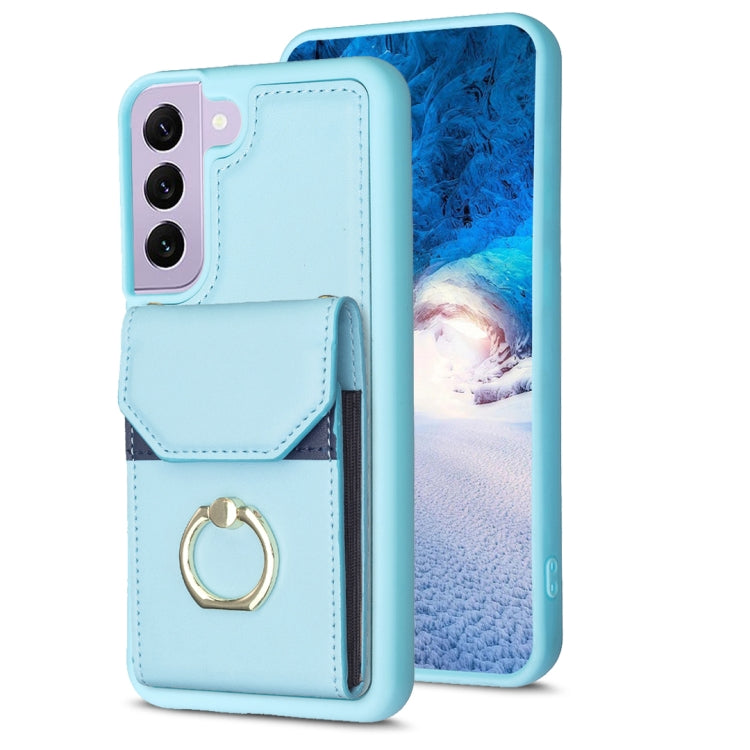 Custodia portafoglio Samsung Galaxy S22 Ultra 5G in PU e TPU