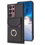 Custodia portafoglio Samsung Galaxy S22 Ultra 5G in PU e TPU