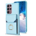 Custodia portafoglio Samsung Galaxy S22 Ultra 5G in PU e TPU