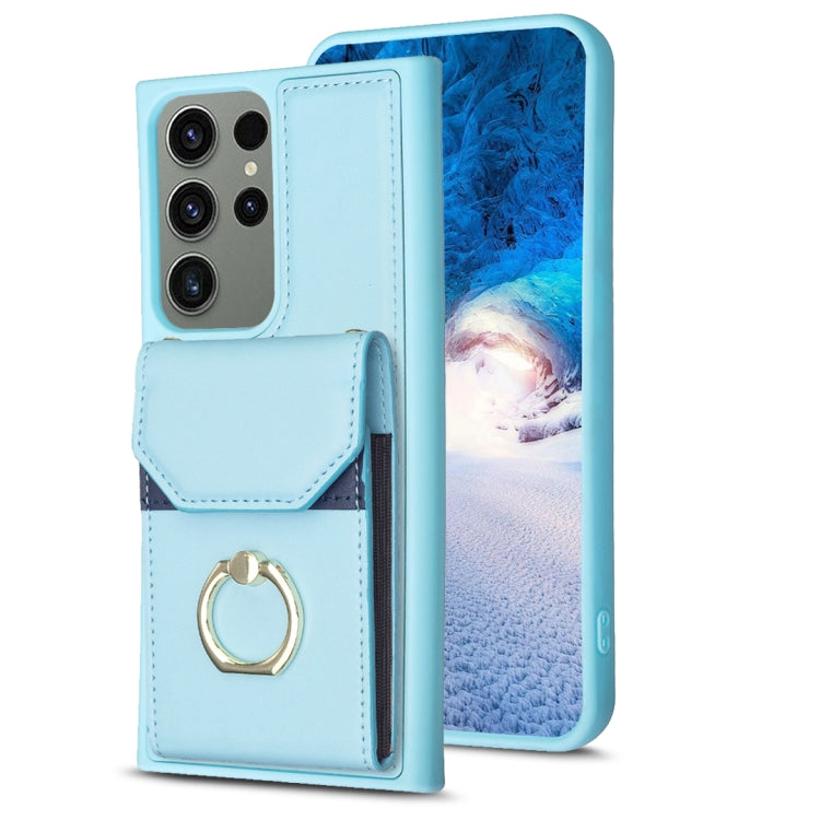 Custodia portafoglio per Samsung Galaxy A14 4G/5G in PU e TPU