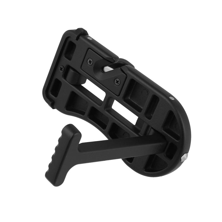 BF013-BK Mini pedale per scaletta pieghevole in alluminio con gancio per gradino per porta automobilistica per camion Jeep SUV WP, BF013-BK