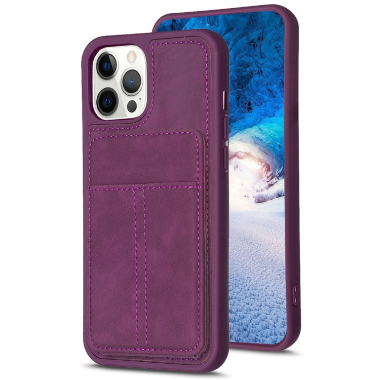 BF28 Custodia per telefono con sacchetto per carte satinato con supporto, For iPhone 14 Plus, For iPhone 14 / 13, For iPhone 14 Pro, For iPhone 14 Pro Max, For iPhone SE 2022 / 2020 / 8 / 7 / 6