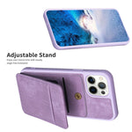 Custodia portafoglio con supporto per iPhone 13 Pro Max