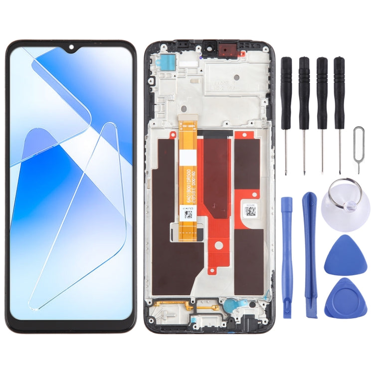 Schermo LCD OEM per digitalizzatore assemblaggio completo con cornice, For OPPO A55 5G, For OPPO A15s, For OPPO K7x, For OPPO A53 5G, For OPPO A15, For OPPO A53s 4G, For OPPO A73 5G, For OPPO A33 2020, For OPPO A32 4G, For OPPO A53 4G, For OPPO A72 4G