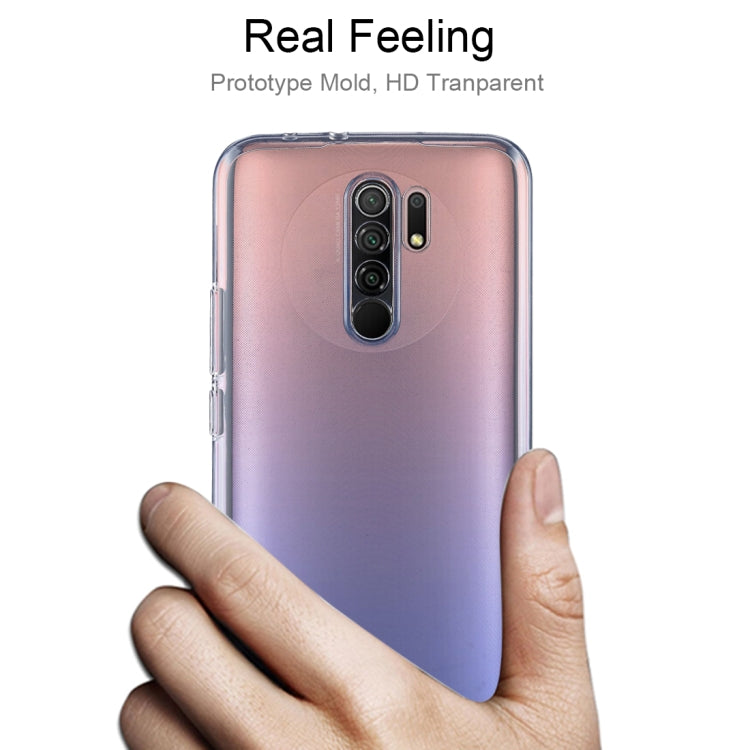 Custodia TPU trasparente ultrasottile per Xiaomi Redmi 9