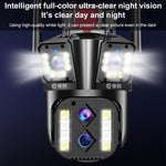 Telecamera IP WiFi esterna 8MP HD IP66 con visione notturna