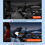 Telecamera IP WiFi esterna 8MP HD IP66 con visione notturna