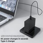 Adattatore ricarica USB-C 100W con presa femmina 6x0,6mm