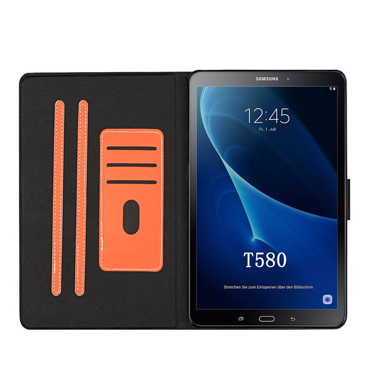 Custodia in pelle flip orizzontale tinta unita con slot per schede e supporto e funzione Sleep / Wake-up, For Samsung Galaxy Tab A 10.1 T580/T585 (2016), For Amazon Kindle Fire HD 10 2017, For Amazon Kindle Fire HD 8 2016/2017                          ...