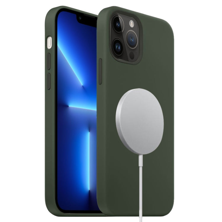 Custodia MagSafe in silicone liquido per iPhone 13 Pro Max