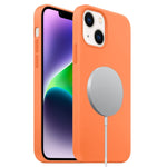 Custodia MagSafe silicone liquido per iPhone 15 Plus