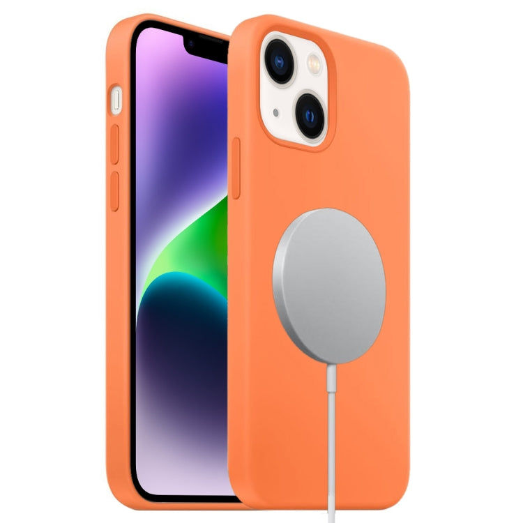 Custodia MagSafe silicone liquido per iPhone 15 Plus