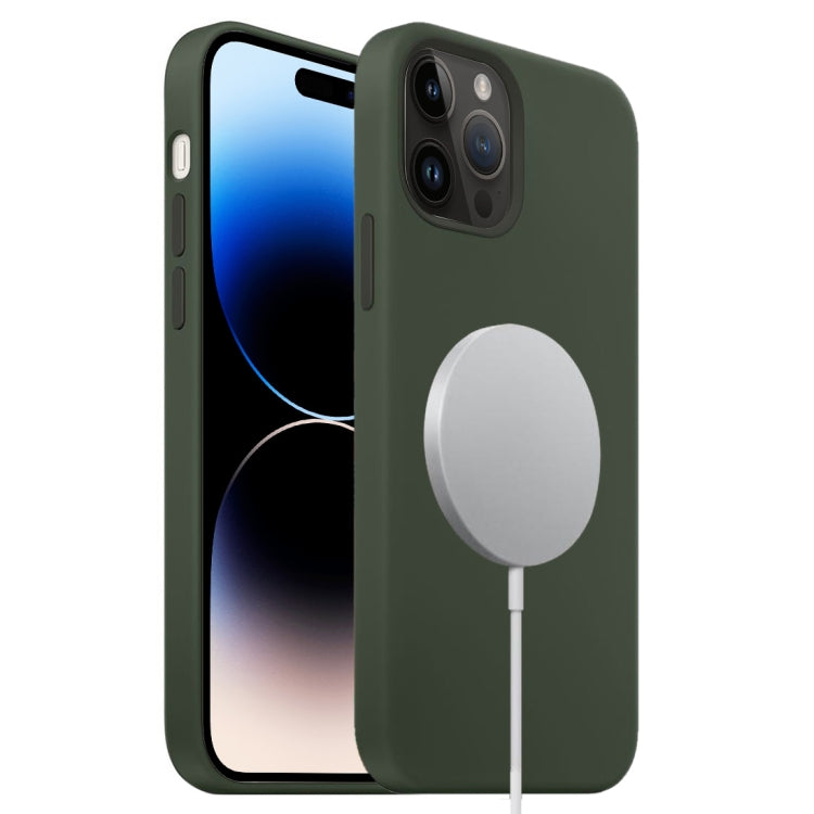 Custodia MagSafe in silicone liquido per iPhone 14
