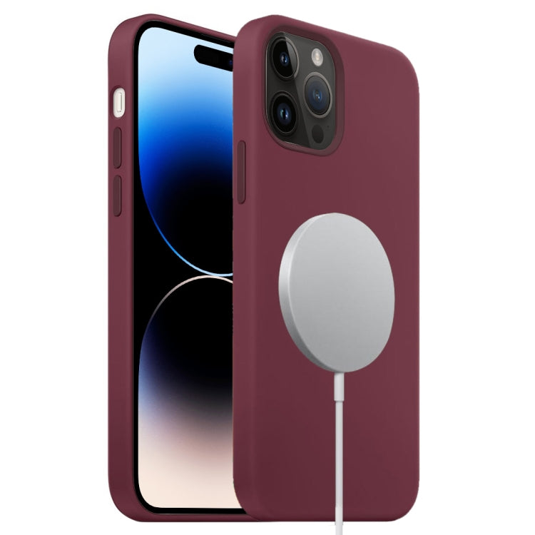 Custodia MagSafe in silicone liquido per iPhone 14
