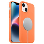 Custodia MagSafe silicone liquido per iPhone 15 Plus