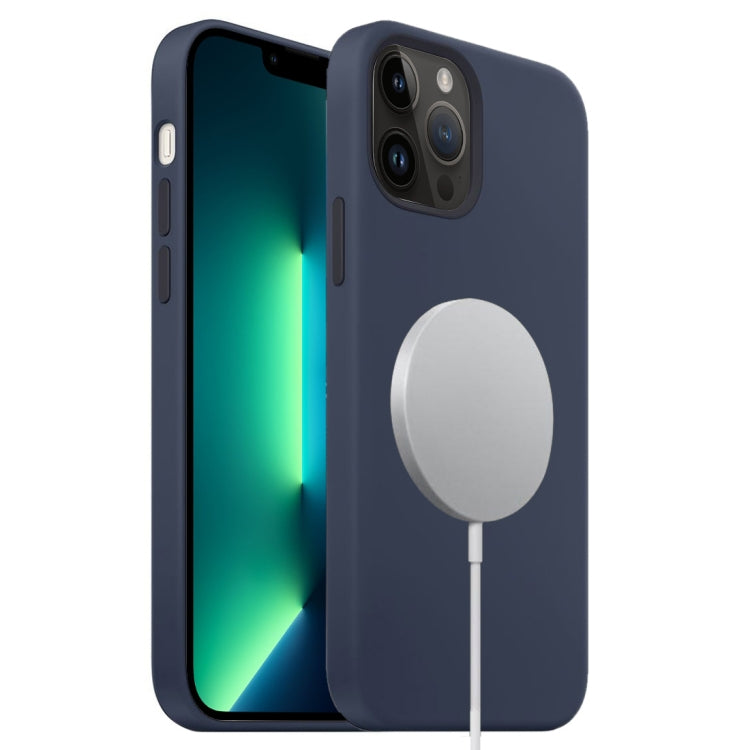 Custodia MagSafe in silicone liquido per iPhone 13 Pro Max