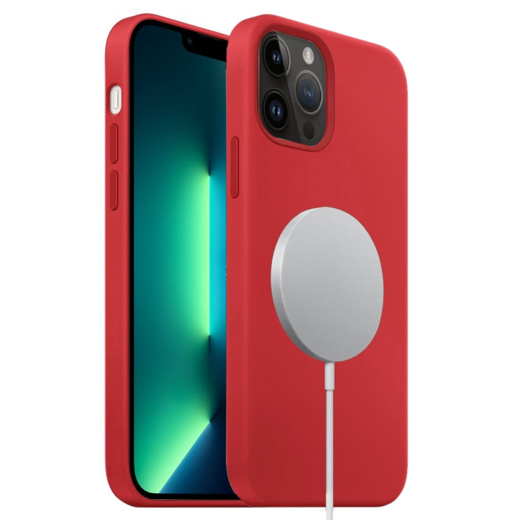 Custodia MagSafe in silicone liquido per iPhone 13 Pro Max