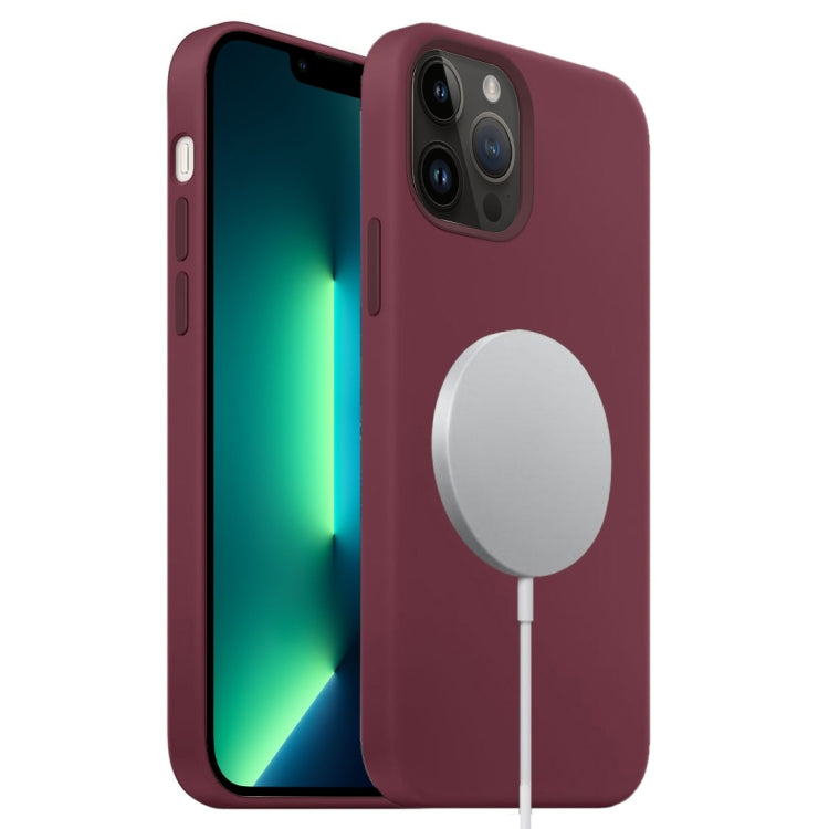 Custodia MagSafe in silicone liquido per iPhone 13 Pro Max