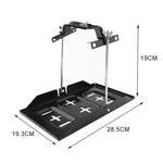 Supporto per batteria universale per auto Supporto fisso per batteria regolabile + vassoio di base, 28.5cm Base + 19cm Bracket, 28.5cm Base + 23cm Bracket, 28.5cm Base + 27cm Bracket, 34.5cm Base + 19cm Bracket, 34.5cm Base + 23cm Bracket              ...