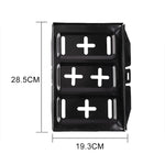 Supporto per batteria universale per auto Supporto fisso per batteria regolabile + vassoio di base, 28.5cm Base + 19cm Bracket, 28.5cm Base + 23cm Bracket, 28.5cm Base + 27cm Bracket, 34.5cm Base + 19cm Bracket, 34.5cm Base + 23cm Bracket              ...