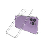 Custodia per telefono in TPU anticaduta a doppio osso con lato dritto, For iPhone 15 Pro Max, For iPhone 15 Pro, For iPhone 15 Plus, For iPhone 15