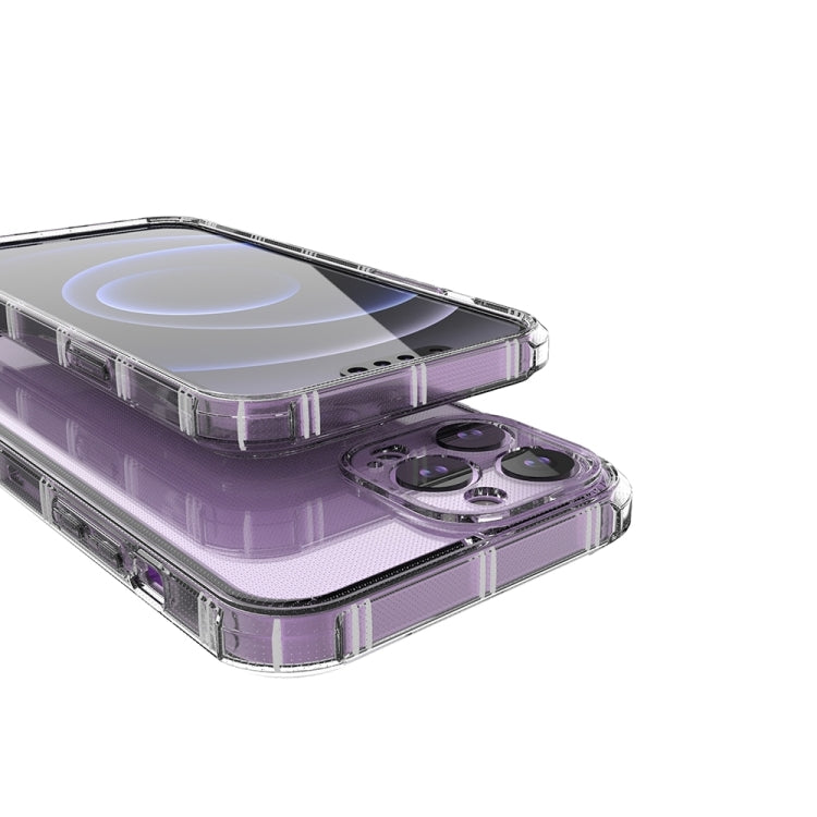 Custodia per telefono in TPU anticaduta a doppio osso con lato dritto, For iPhone 15 Pro Max, For iPhone 15 Pro, For iPhone 15 Plus, For iPhone 15