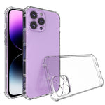 Custodia per telefono in TPU anticaduta a doppio osso con lato dritto, For iPhone 15 Pro Max, For iPhone 15 Pro, For iPhone 15 Plus, For iPhone 15