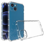 Custodia per telefono in TPU anticaduta a doppio osso con lato dritto, For iPhone 15 Pro Max, For iPhone 15 Pro, For iPhone 15 Plus, For iPhone 15