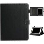 Custodia in pelle flip orizzontale tinta unita universale con slot per schede e supporto e slot per penna, For 7 inch, For 8 inch, For 10 inch