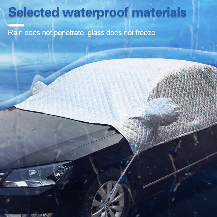 Auto a mezza copertura Abbigliamento per auto Protezione solare Isolamento termico Sun Nisor, Foglio di alluminio, Aluminum Foil 3.6x1.6x1.5m, Aluminum Foil 3.9×1.7×1.5m, Aluminum Foil 4.3×1.8×1.5m, Aluminum Foil 4.3x1.7x1.5m, Aluminum Foil 4.3x1.8x1.6...