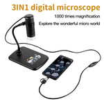 Microscopio digitale AN104 50-1000X con staffa per tubo