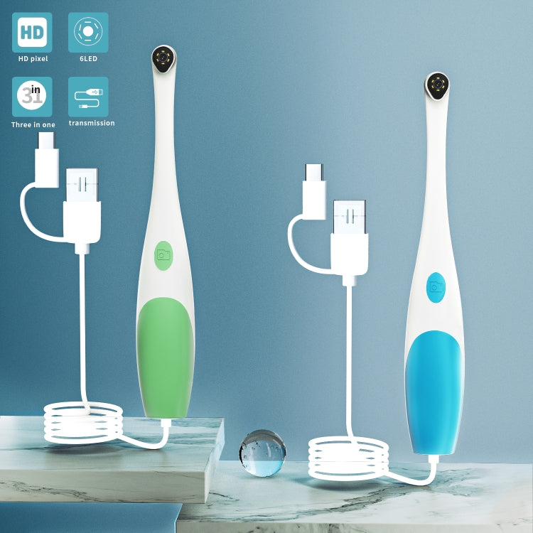 Endoscopio orale 1080P 6 LED USB 3 in 1
