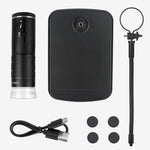 Microscopio digitale WiFi F210 1000X con staffa