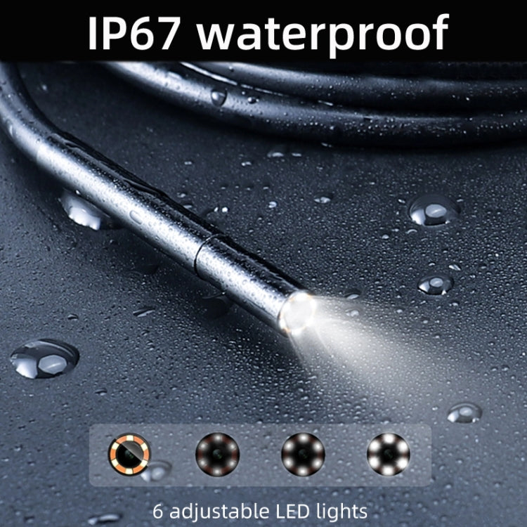 Endoscopio industriale con schermo da 7 pollici a doppia lente T23 da 5 mm, 5mm Dual-Lenses, 1m, 5mm Dual-Lenses, 2m, 5mm Dual-Lenses, 3.5m, 5mm Dual-Lenses, 5m, 10m Tube