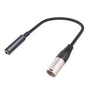 Cavo conversione audio microfono femmina a XLR maschio 0,3 m
