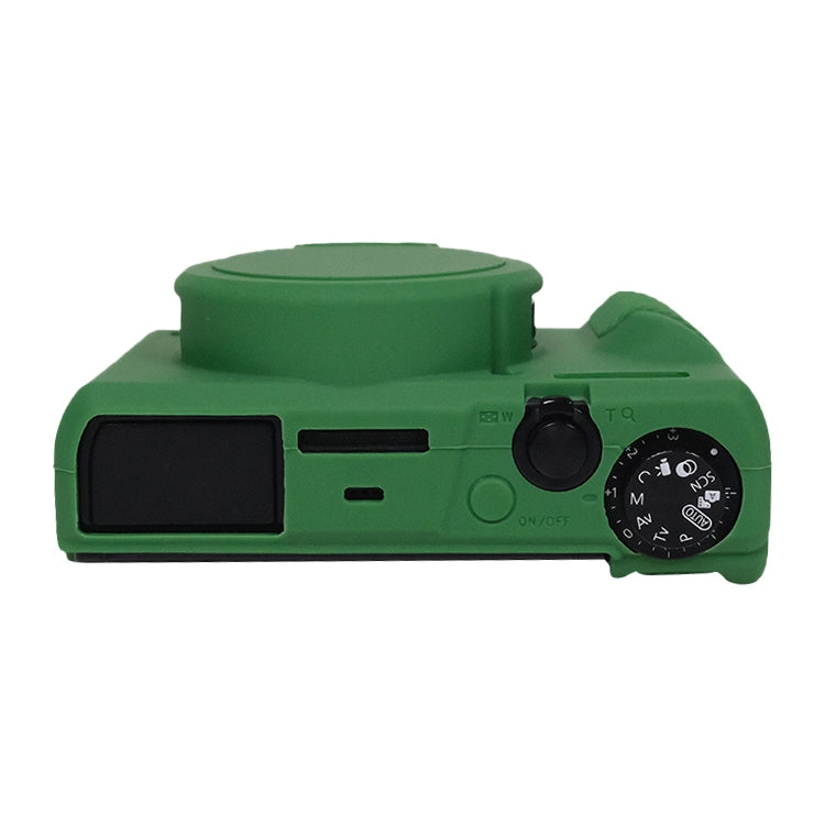 Custodia protettiva in morbido silicone con copriobiettivo, For Canon PowerShot G7 X Mark III / G7X3