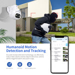 Telecamera sicurezza ESCAM PT304 HD 4MP WiFi con allarme