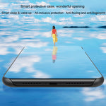 Custodia in pelle flip orizzontale per smartphone